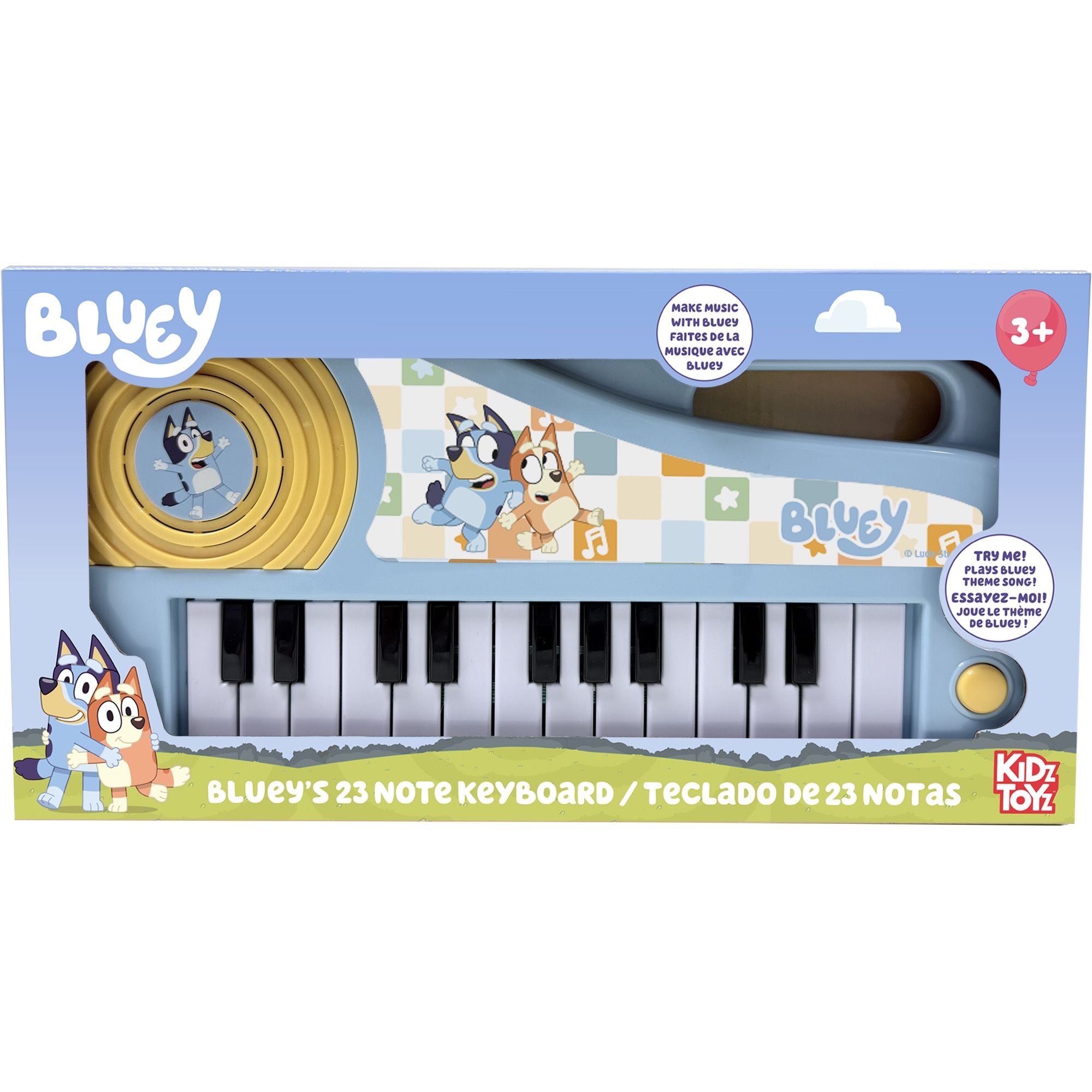 Bluey Keyboard 23 Notes, Blue
