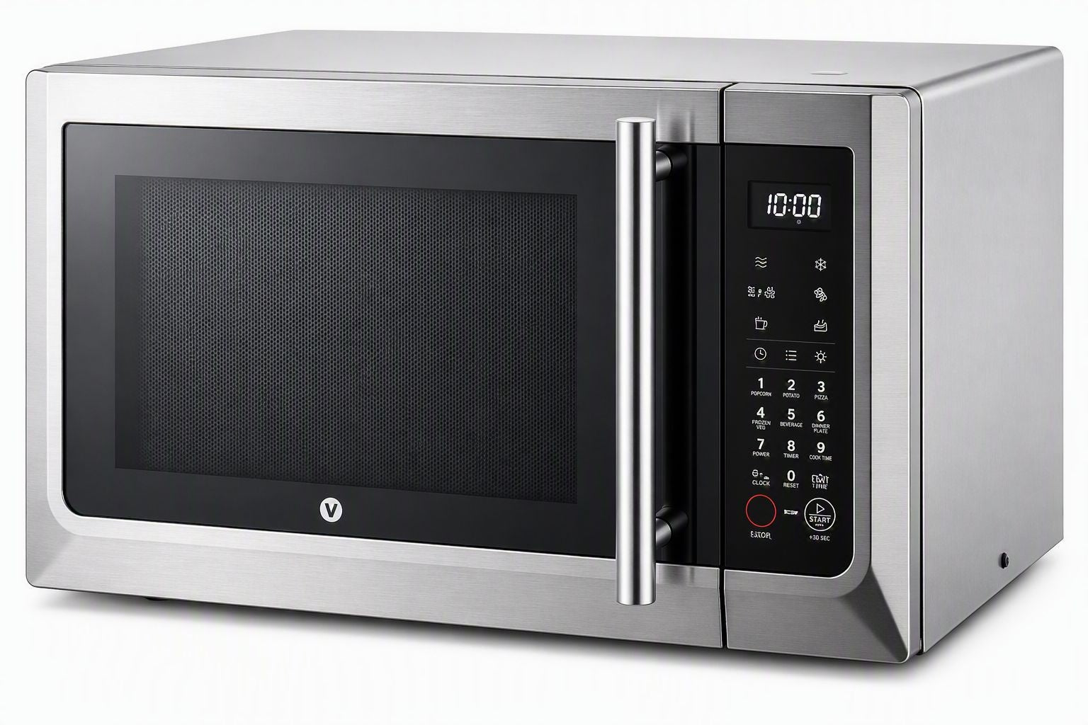 Vida by PADERNO Combination Countertop Microwave Oven with Air Fryer, 1000W, 1.1-cu-ft, Stainless Steel