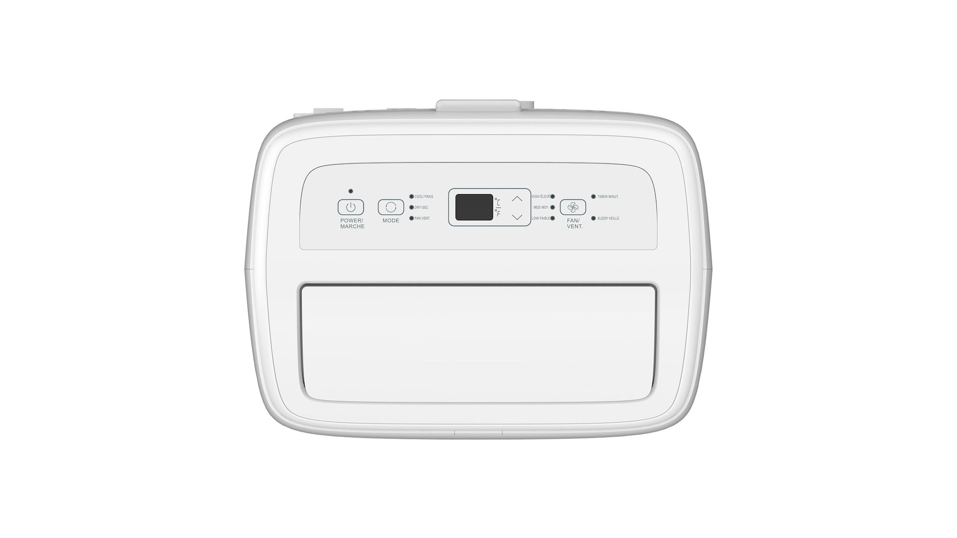 NOMA 7K SACC (10K ASHRAE) Digital Portable Air Conditioner with Remote Control, 3-Speed, White