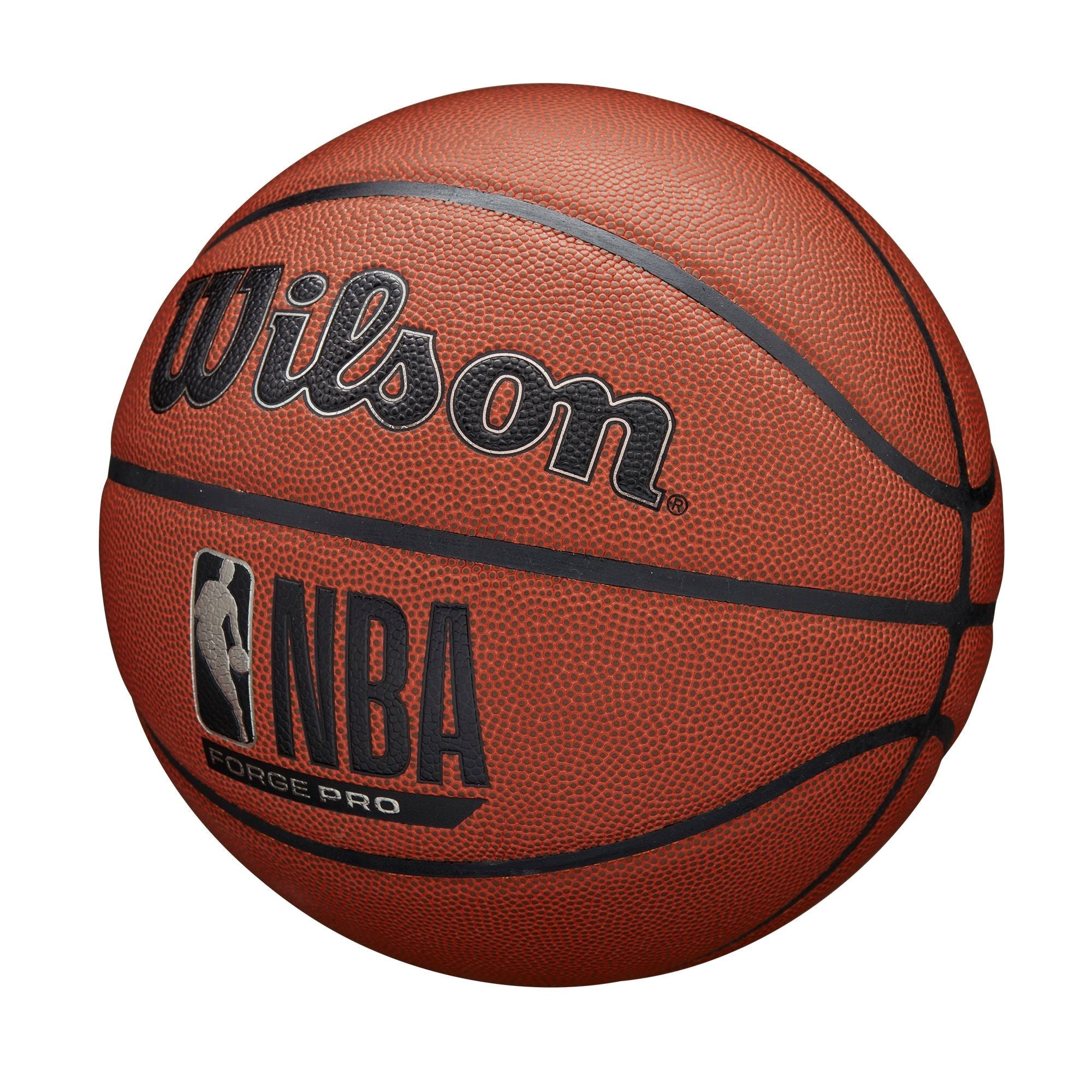 Wilson NBA Forge Pro Indoor/Outdoor Basketball, Official Size 6 (28.5-in)