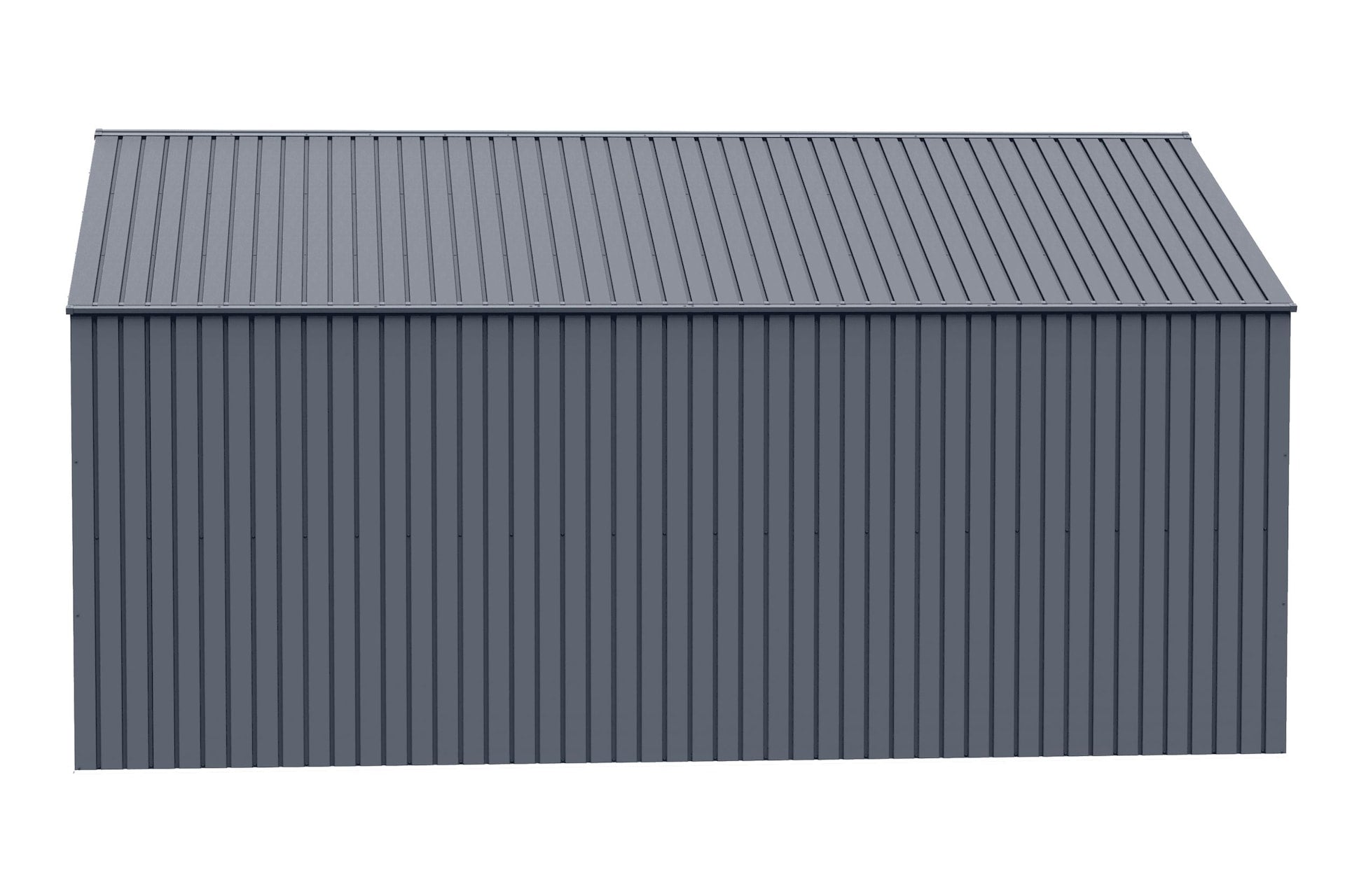 Arrow Elite 12x16-ft Anthracite Corrosion-Resistant Steel Storage Shed