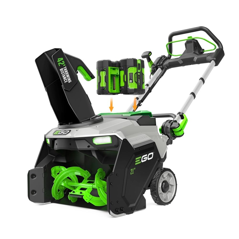 EGO 56V 6Ah Single Stage Cordless Snowblower, 21-in