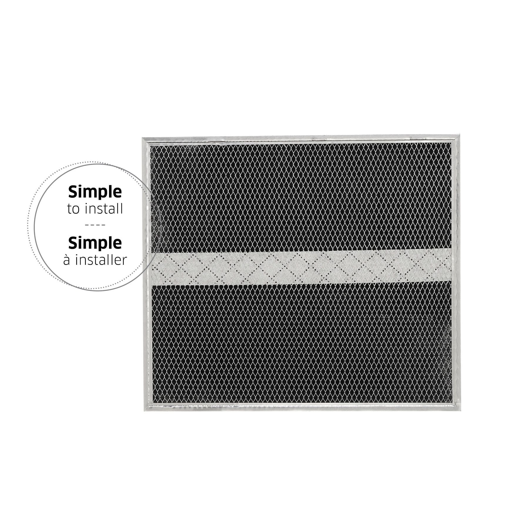 Broan HPF30 Charcoal Replacement Filter For Broan BCS, BKSK, BKDB, NuTone NCS Range Hoods