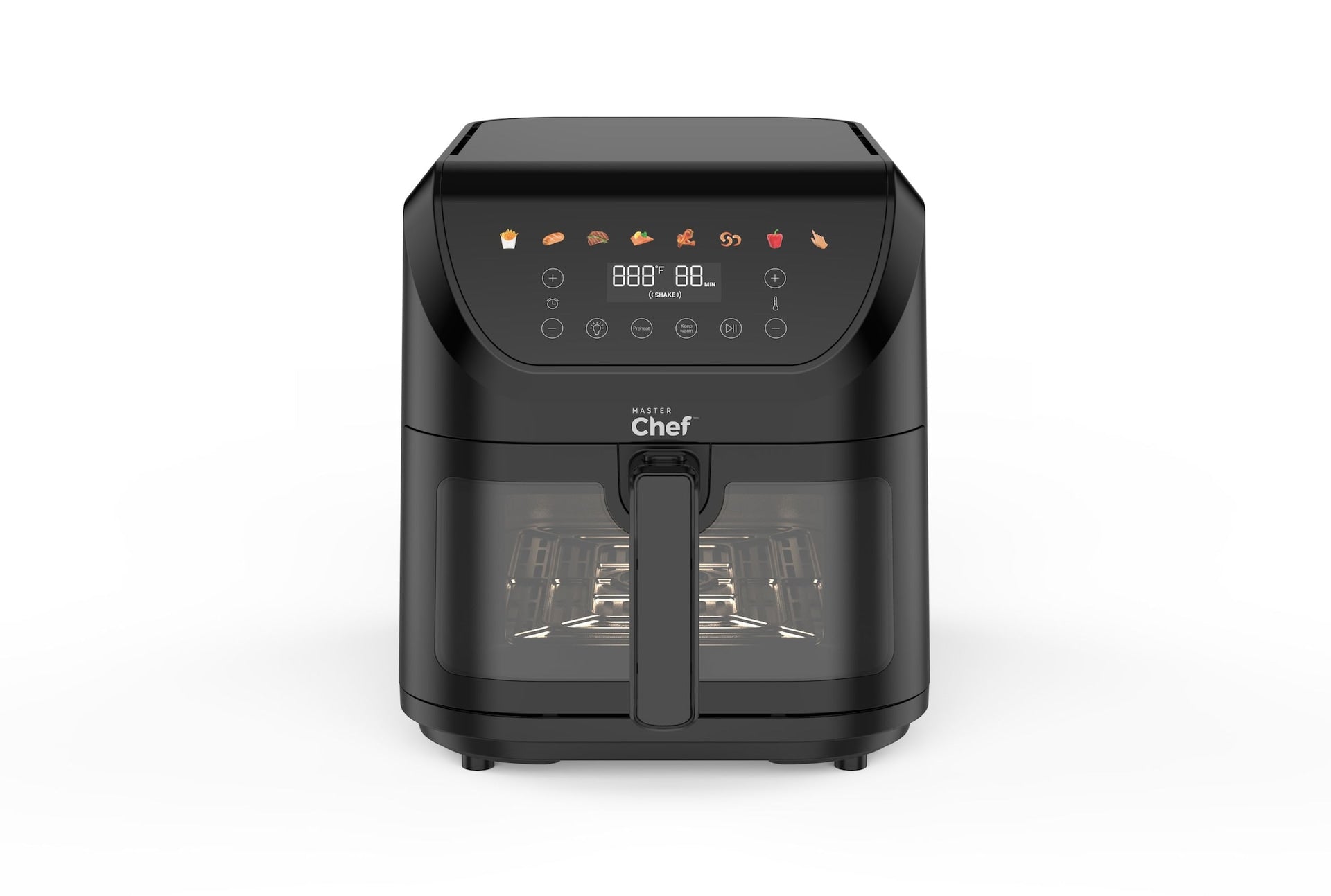 MasterChef 8Qt Air Fryer, Black