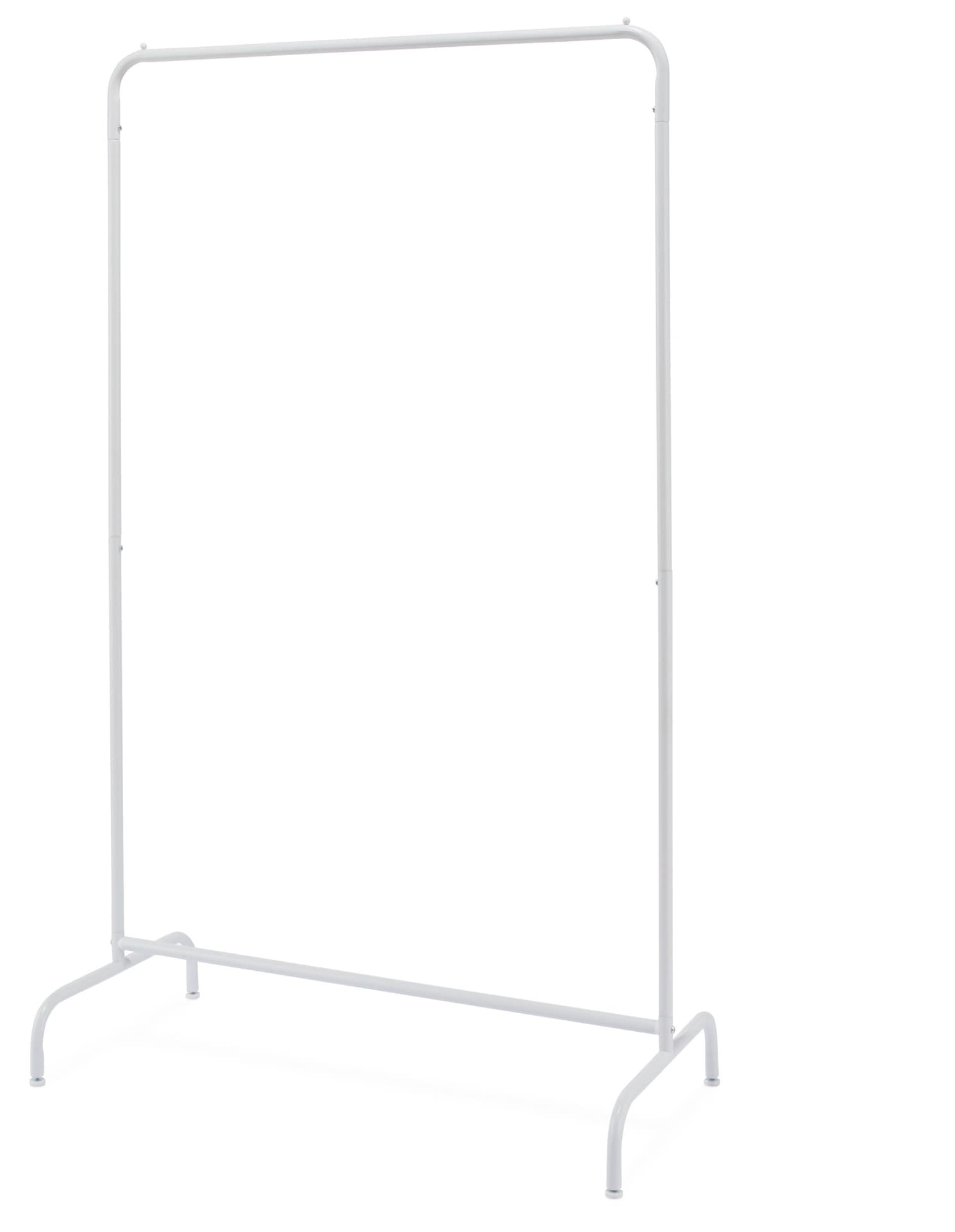 Type A OPP Garment Rack, Easy Assembly, White