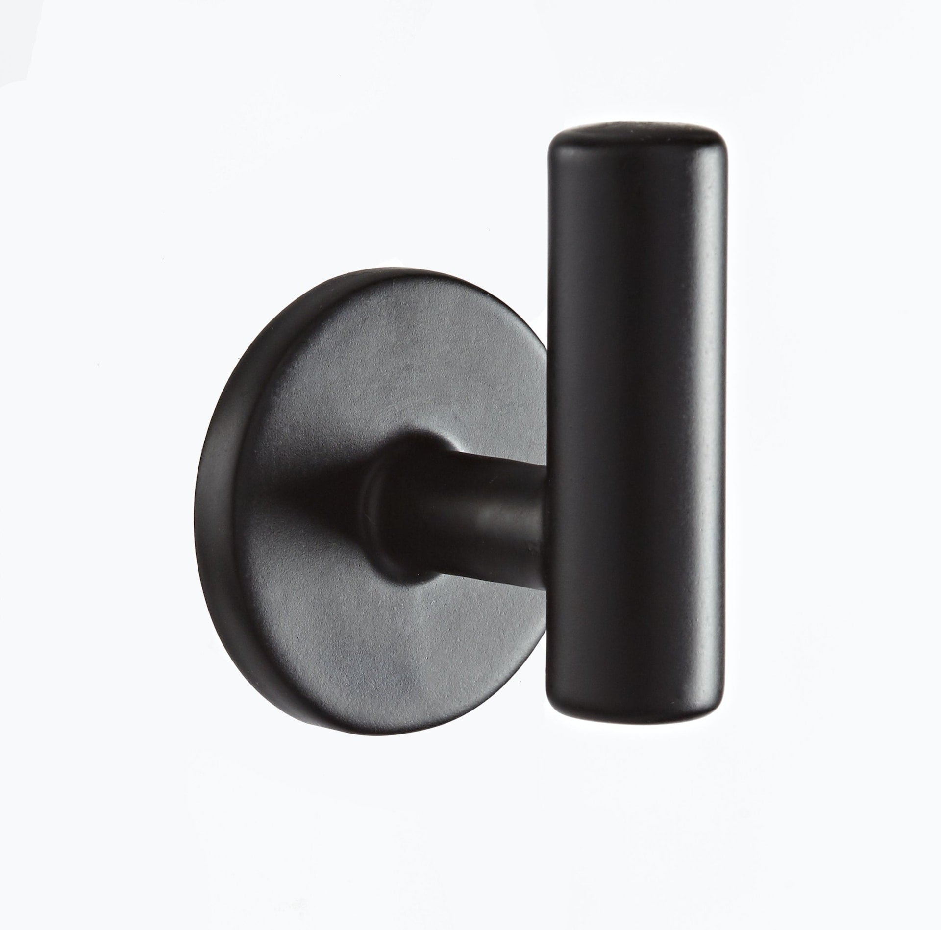 CANVAS Stainless Steel Single Post Hooks, Black, 2-pk