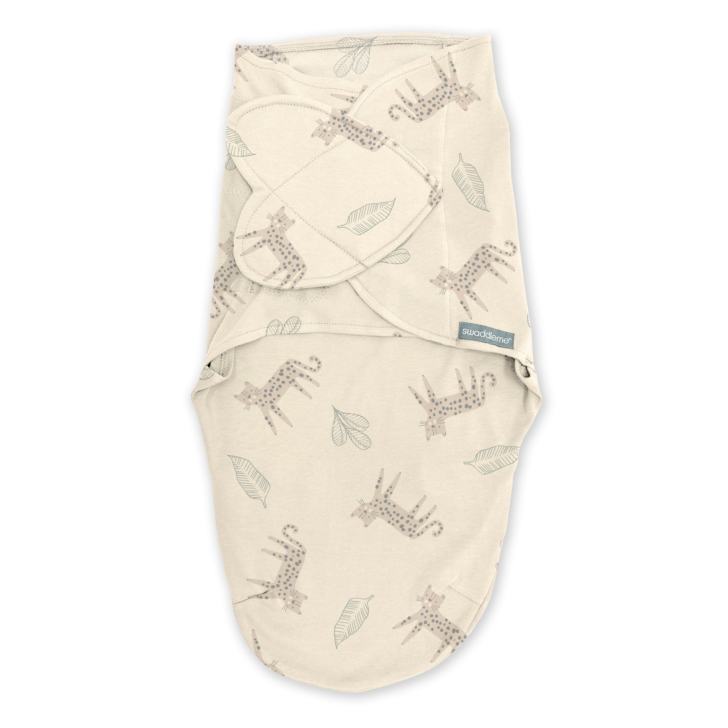 SwaddleMe Original Swaddle Adjustable Baby Wrap with Quick Change, Born Free, Size S/M, Ages 0-3m, 3-pk