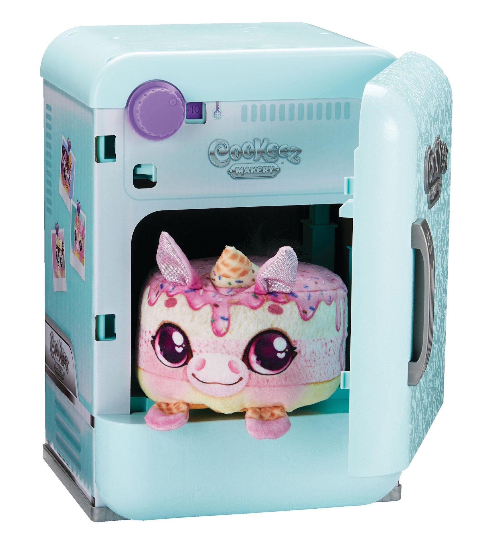 Moose Cookeez Makery Freezy Cakez Interactive Plush Playset, Ages 5+