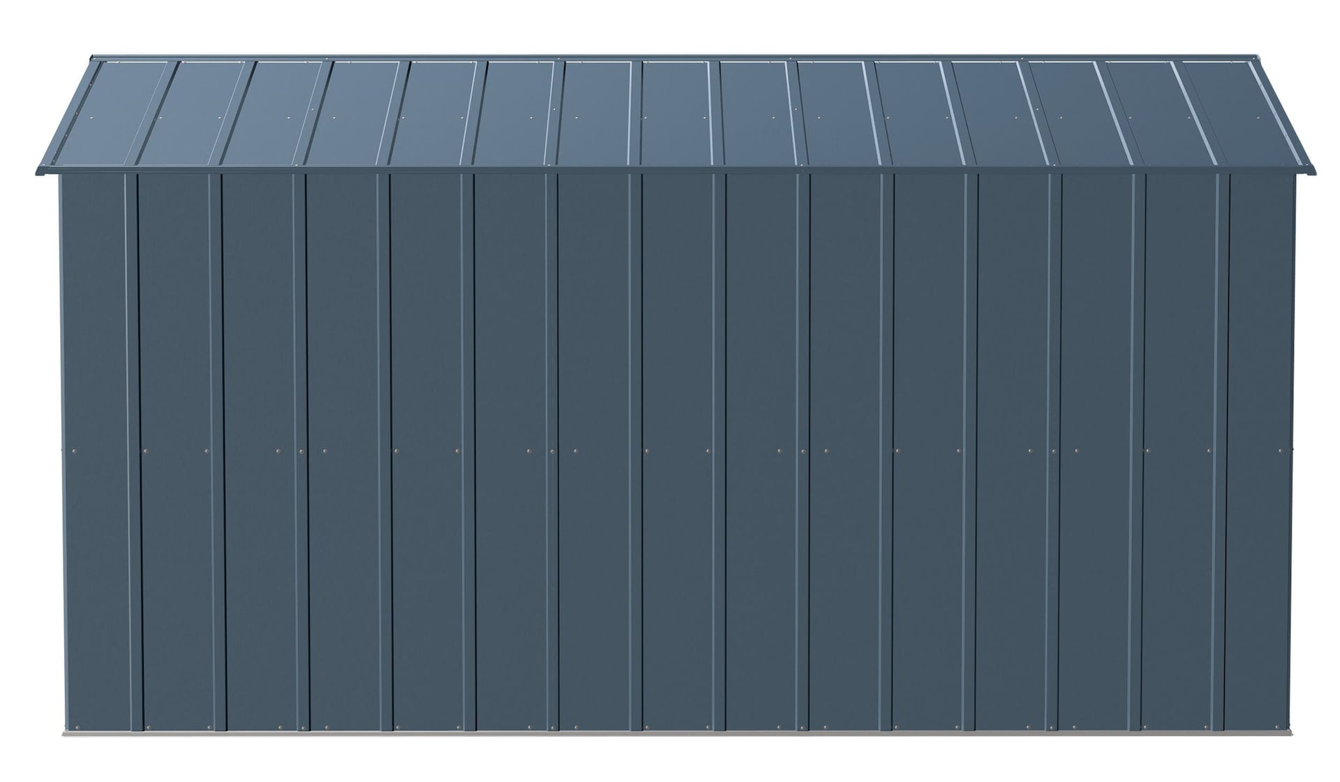 Arrow Classic Galvanized Steel Storage Shed, Blue Grey, 10-ft x 12-ft