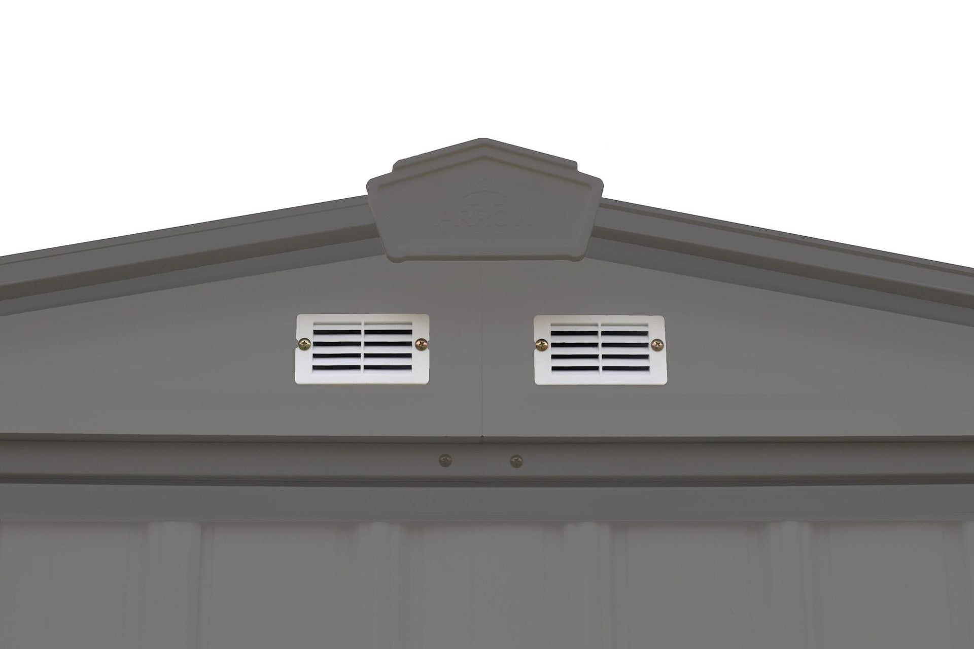 Arrow EZEE Galvanized Steel Storage Shed with Low Gable Roof, Charcoal, 6-ft x 5-ft